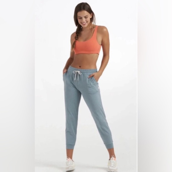 NWT Vuori Performance Jogger Light Cloud Heather Reg - Picture 3 of 4